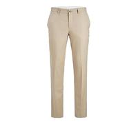 Jack & Jones Jprsolaris Trouser Noos Pantalones de Traje, Pimienta Blanca/Ajuste: Ajuste Súper Ajustado, 52 para Hombre