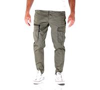 JACK & JONES Jpstace Jjdex Tapered AKM Dusty O. Noos Cargo, Oliva Espolvoreada, 27W / 32L para Hombre