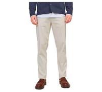 JACK & JONES Jpstace Jjharlow Chino Noos Pantalón, Moonbeam, 36W x 32L para Hombre