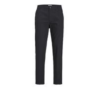 JACK & JONES Jpstace Jjsummer Linen Blend Pant Sn Pantalones Chinos, Negro, 31W x 34L para Hombre