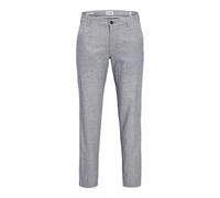 Jack & Jones Jpstace Jjsummer - Pantalones de Mezcla de Lino para Hombre, Mezclilla desteñida/Detalle: Mezcla, 33W / 32L