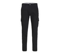 JACK & JONES JPSTACE JJTUCKER AMA Noos - Pantalones Cargo para Hombre, Color Negro, Talla 31/32