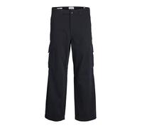 JACK & JONES Jpstbill Atlas Cargo Pants Noos, Negro, 29W x 32L Hombres