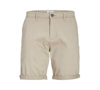 JACK & JONES Jpstbowie Jjshorts Solid Sn pantalones cortos chinos, Hombre, Beige, XXL