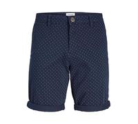 JACK & JONES JPSTBOWIE - Pantalón Corto con Estampado SN, Azul Marino, XL