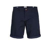 JACK & JONES JPSTBOWIE - Pantalón Corto con Estampado SN, Azul Marino, XS