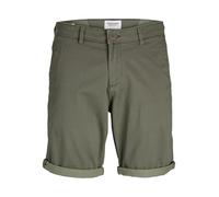 Jack & Jones JPSTBOWIE - Pantalón Corto con Estampado SN, Noche de Oliva, XL
