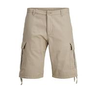 JACK & JONES Jpstcold Barkley Jjcargo Pantalones Cortos Sn Cargo, Vajilla, L para Hombre