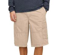 Jack & Jones Jpstcole Jjcampaign Short Pantalones Cortos Cargo, Beige, S Hombre