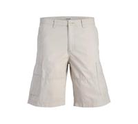 JACK & JONES Jpstcole Mateo Cargo Short Mid, Moonbeam, S Hombres