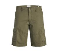 Jack & Jones Jpstcole Mateo Cargo Short Mid, Noche de Oliva, L