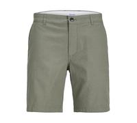 JACK & JONES Jpstdave Jjlinen Blend Shorts Pantalones Cortos, Deep Lichen Green, S Hombres