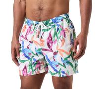 JACK & JONES Jpstfiji Jjswim AOP Originals LY Bañador Corto, Crema de Mantequilla, L para Hombre