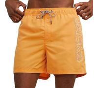 JACK & JONES Jpstfiji Jjswim Double Logo Sn LY Bañador Corto, Albaricoque, XL para Hombre