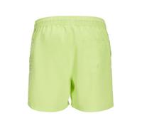 JACK & JONES Jpstfiji Jjswim Double Logo Sn LY - Pantalones Cortos para Hombre, Verde Lima, M