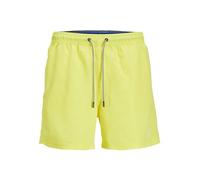 JACK & JONES Jpstfiji Jjswim Sn LY Bañador Corto, Amarillo/Detalle: sólido, M para Hombre