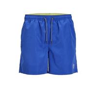 Jack & Jones Jpstfiji Jjswim Solid Sn Ly Bañador corto, Hombre, Azul, XS
