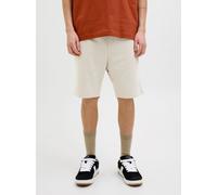 JACK & JONES Short de felpa. Color beige