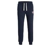 JACK & JONES Jpstgordon Jjandy-Pantalones de chándal, Azul Marino, S para Hombre