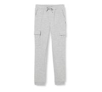 JACK&JONES JPSTGORDON JJBRADLEY Sweat Cargo Pan JNR, Pantalones Deportivos Niños, Light Grey Melange,