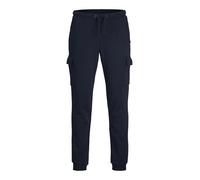Jack&Jones JPSTGORDON JJBRADLEY Sweat Cargo Pan JNR, Pantalones Deportivos Niños, Navy Blazer,