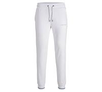 Pantalón JACK & JONES JPSTGORDON JJGLOBUS SWEAT PANTS 12225105 BLANCO Blanco - Talla: M