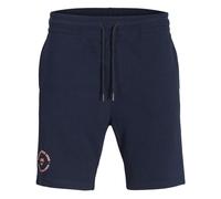 JACK & JONES Jpstgordon Jjsimon-Pantalones Cortos de chándal NAF, Sky Captain, L para Hombre