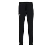 JACK & JONES JPSTGORDON JJSIMON - Pantalones de chándal NAF, Negro, L
