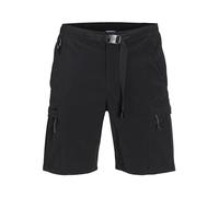 JACK & JONES Jpstjaiden Jjknight Cargo Short Sn Pantalones Cortos, Negro, S para Hombre