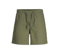 JACK&JONES JPSTJAIDEN JJSUMMER Linen Blend Short SN, Pantalones Cortos Hombre, Dusty Olive,