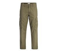 JACK & JONES Jpstkane Frank Cargo Noos, Noche de Oliva, 30W / 32L