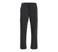 JACK & JONES Jpstkane Jjarcher Tech Cargo Sn Pantalones, Negro, M para Hombre