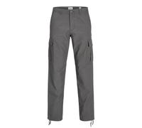 JACK & JONES Pantalón cargo 'JPSTKane JJBarkley' gris oscuro, Talla 36