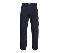 JACK & JONES Jpstkane Jjbarkley Cargo Pant Noos Pantalones, Azul Oscuro, 31W x 36L Hombres