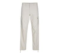 JACK & JONES Jpstkane Jjbarkley Cargo Pant Noos Pantalones, Moonbeam, 36W / 34L Hombres