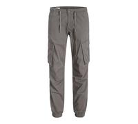 JACK & JONES Jpstkane Noah Cuffed Cargo Noos, Granito Gris, S