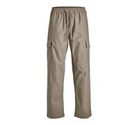 JACK & JONES JPSTKARL JJCARGO Ana CBO Pantalones Deportivos, Falcon, M de los Hombres