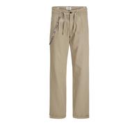 JACK & JONES Jpstkarl Milo Pleated Chino, Vajilla, 38W / 34L Hombres