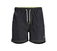JACK & JONES Jpstmalta Jjswim Zip Si Bañador para Hombre, Negro, S