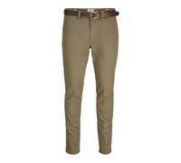 JACK & JONES Jpstmarco Franco Chino W Belt, Elmwood, 28W / 30L Hombres