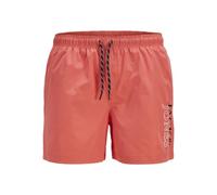 JACK & JONES Jpstmaui Jjswim Double Logo AKM Sn, Coral, M Hombres