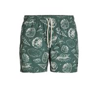 JACK & JONES Jpstmaui Jjswim Mature AOP AKM Sn, Verde grisáceo, XS