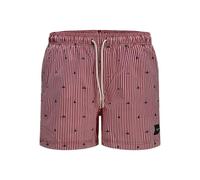 JACK & JONES Jpstmaui Jjswim Mini Stripe AKM Sn, Color Rojo, S Hombres