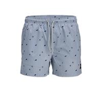 JACK & JONES Jpstmaui Jjswim Mini Stripe AKM Sn para Hombre, Color Azul., S