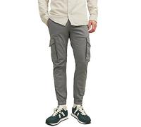 JACK & JONES Jpstpaul Jjflake AKM Pantalones Cargo, Gris, 32W / 34L Hombres