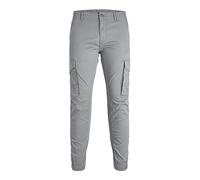 JACK & JONES Jpstpaul Jjflake Akm Pantalones cargo, Hombre, Gris, 27W / 32L