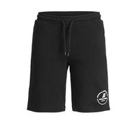 Jack & Jones Jpstswift Aut Sn Jnr - Pantalones Cortos de chándal para niño, Negro, 140