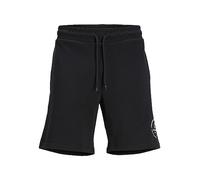JACK & JONES Jpstswift Sweat Shorts Sn Aut Pantalones Cortos, Negro, L Hombres