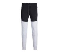 JACK & JONES JPSTWILL JJAIR Blocking Sweat Pants BEX Pantalones Deportivos, Gris Claro, L para Hombre