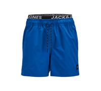 Jack & Jones Junior Bermudas 'JPSTMaui' azul real / negro 164 azul real / negro